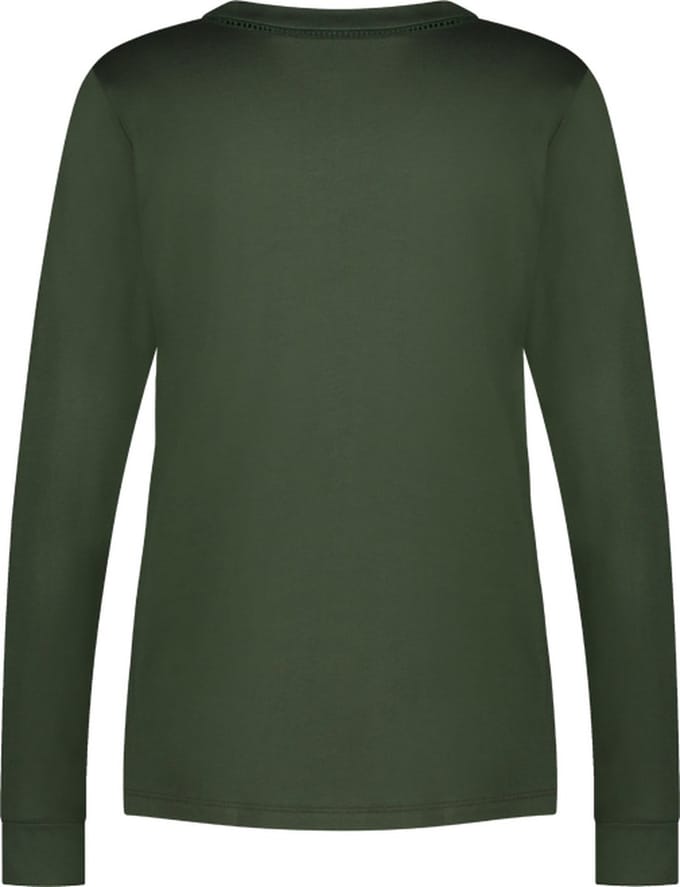 Camo pyjamatop lange mouwen Groen maat 40 (L)