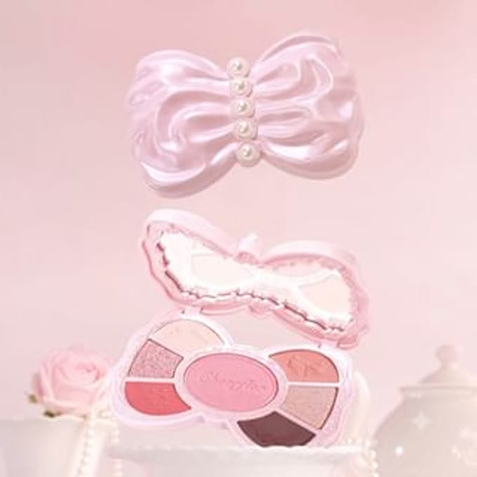 CHEERFLOR - Bowknot Embossed All-in-One Palette - 2 Types CFR1156 Sunset Dunes - 9g