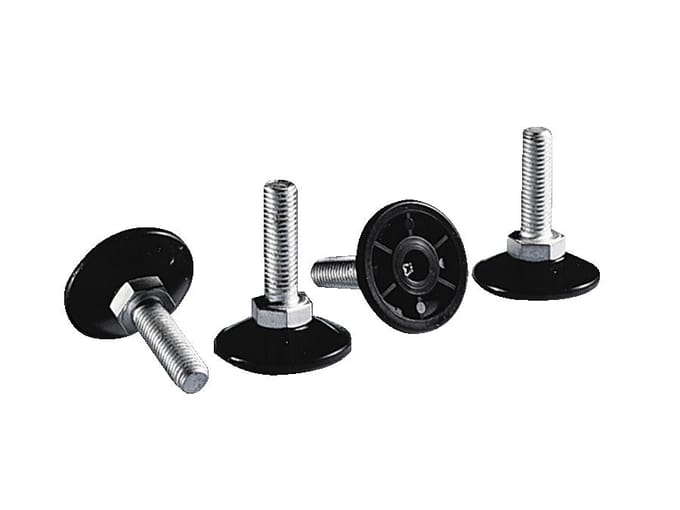 Rittal PS 4612 Verstelbare Kastvoeten Set - 4612000 [4 Stukken]