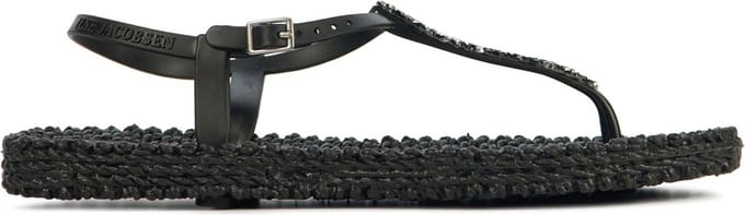 Ilse Jacobsen Cheerful10g Sandalen - Dames - Zwart - Maat 40