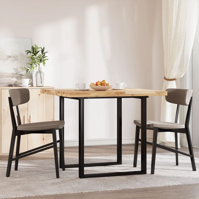 vidaXL - Tafelblad - vierkant - 90x90x4 - cm - massief - acaciahout