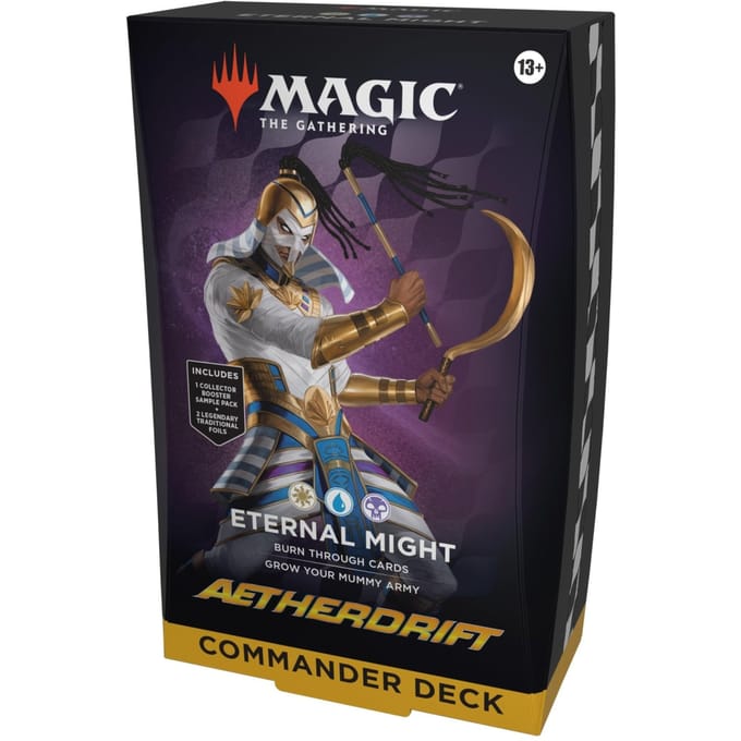 Magic The Gathering Aetherdrift Commander-Deck - Eternal Might - 100 kaarten