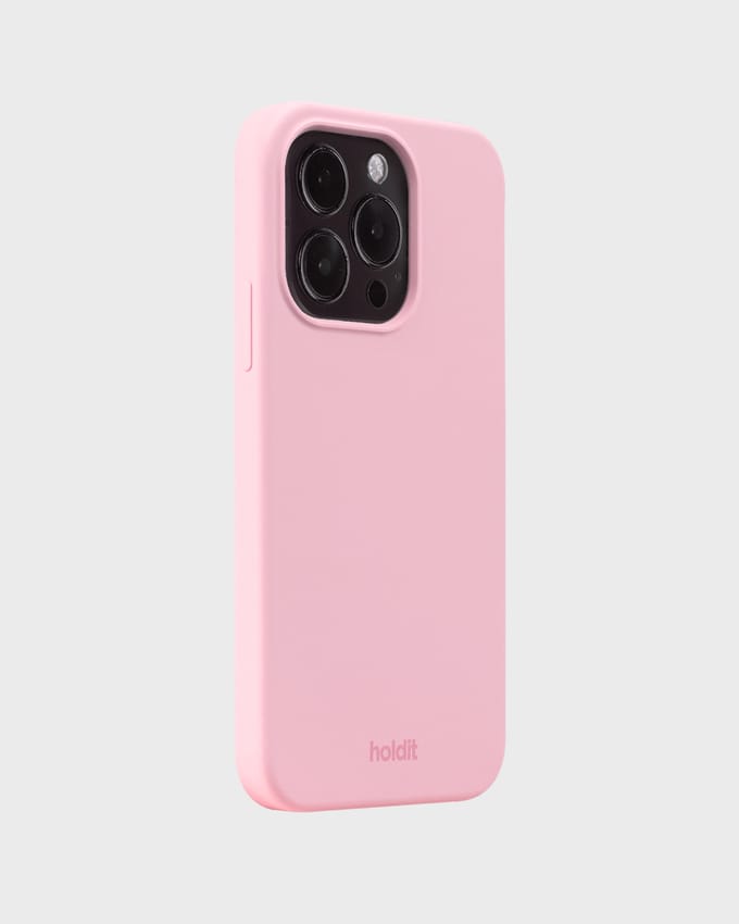 Holdit Silicone Case geschikt voor Apple iPhone 15 Pro - Pink