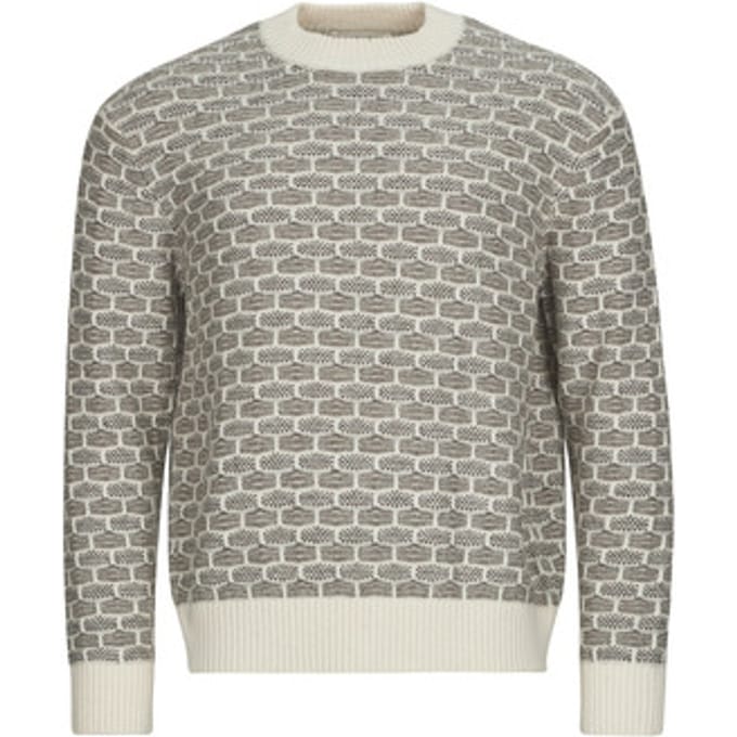 Relaxed fit gebreide pullover van wolmix, model 'KEITH'