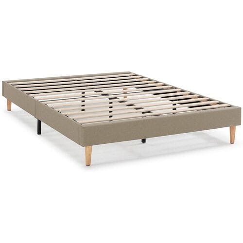 VS Venta-stock Gestoffeerd bed Aura 140x200 cm Beige