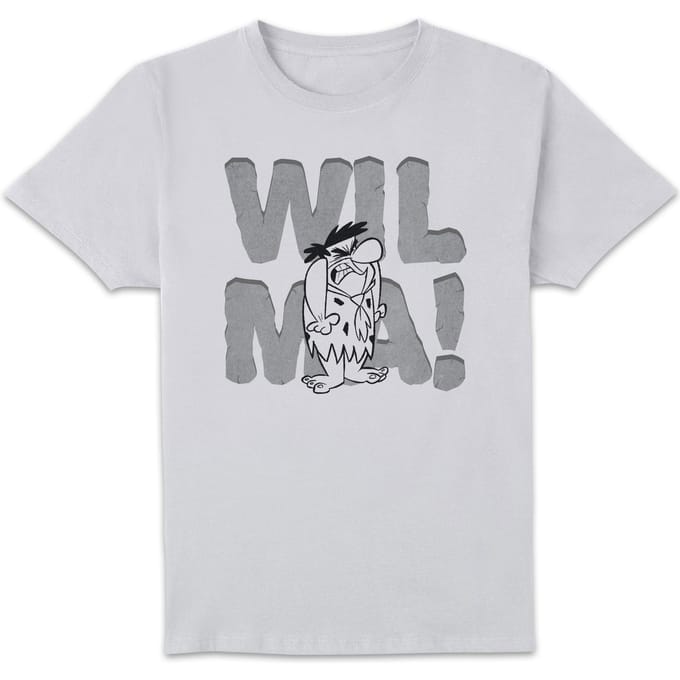 The Flintstones WILMA! Men's T-Shirt - White - M