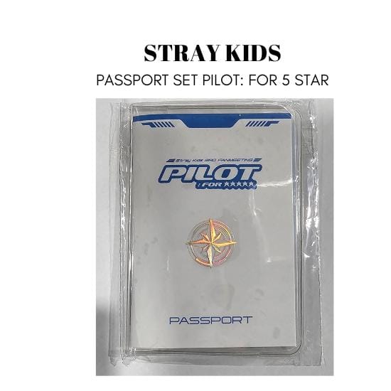 Stray Kids PASPOORTSET Piloot: Voor 5 sterren gray