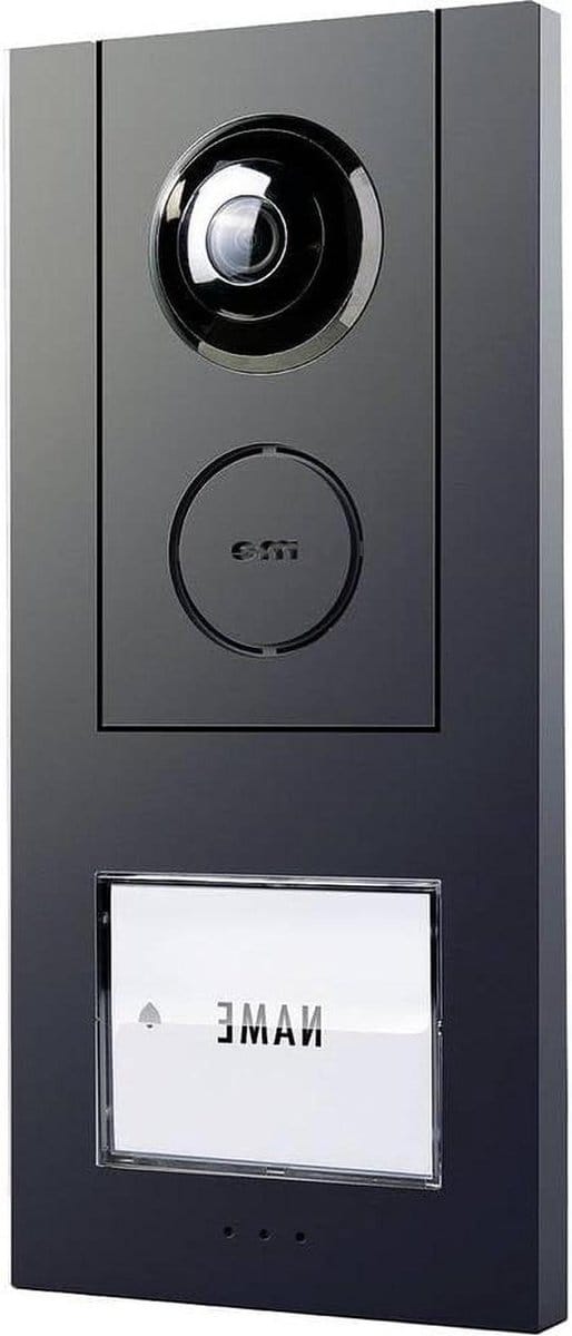 Buitenstation Deurintercom - Video Deurstation - Veilige Toegang - Lichtsensor - 14.5 cm - Antraciet