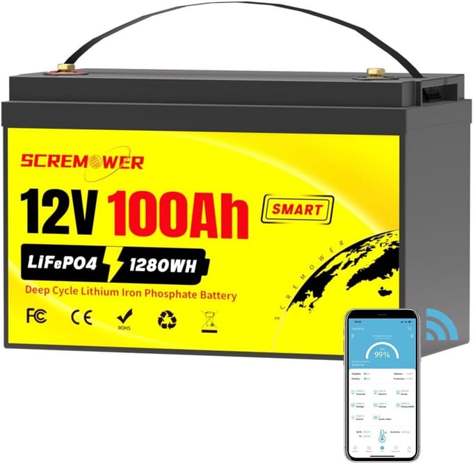 Lithium Batterij - Oplaadbare Energiebron - Off-grid Energie - Lage Temperatuur Bescherming - Groep 31