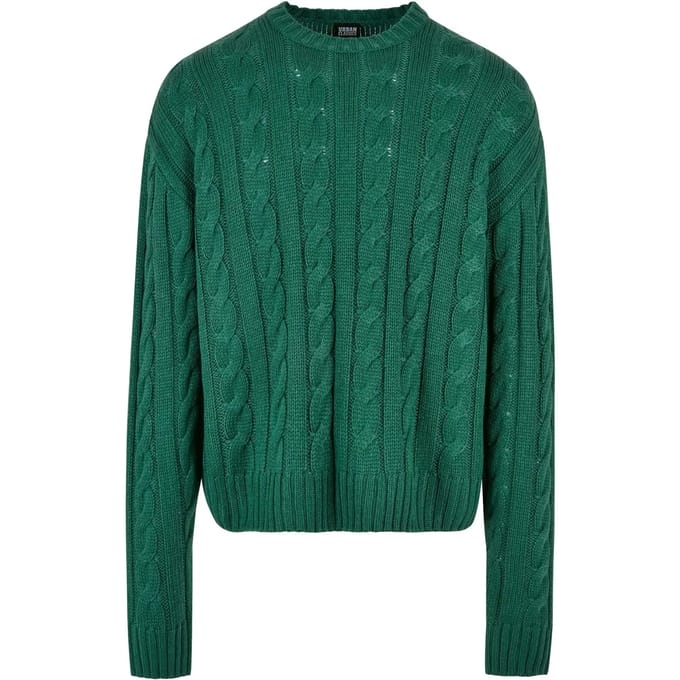 Urban Classics - Boxy Sweater/trui - 4XL - Groen