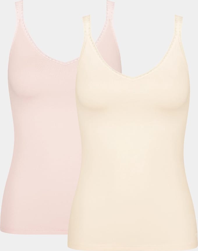 Sloggi Dames 2-Pack GO Shirt 10207356/M003-S
