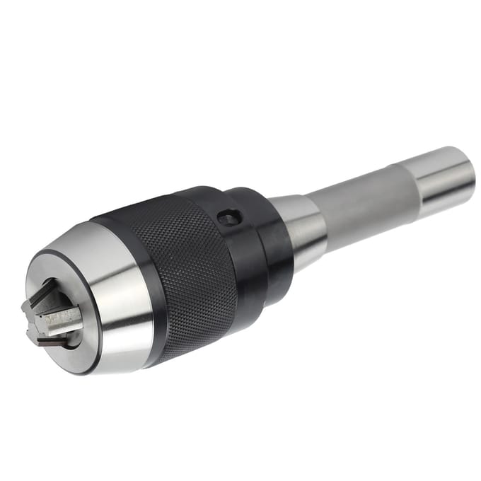 Mandrin de perceuse intégral sans clé avec queue cylindrique Outils Matériel Tour Accessoires APU13‑R8‑7 16