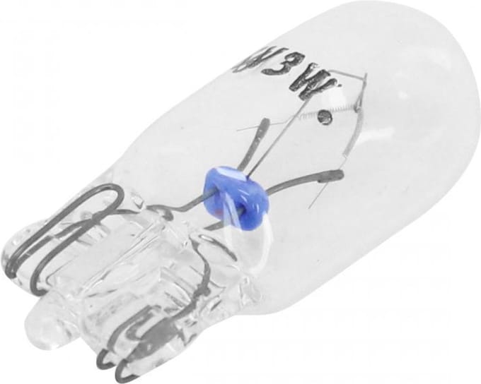 Flosser-lampje voor auto w2.1 x 9.5d / 6v 3w / per stuk nieuw