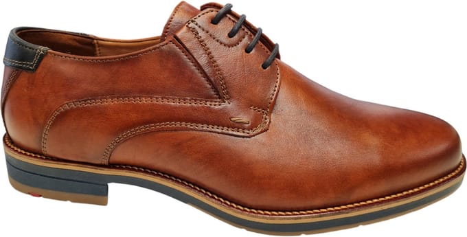 LLoyd Kazan Cocos Jeans Heren Nette Veterschoenen - Bruin - 41