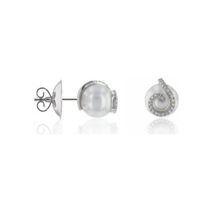 Luna-Pearls Dames oorsieraden Oorringen oorknoppen 314.0302