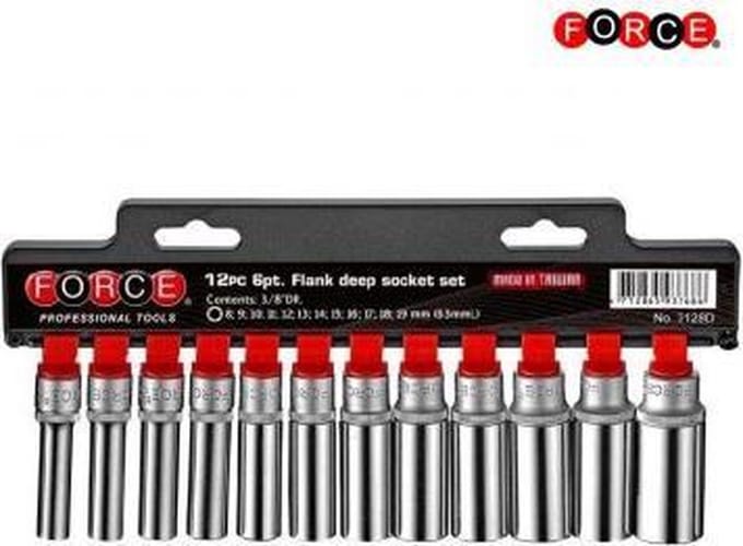 DOPPENSET FORCE 3/8 12-DLG LANG