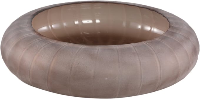 PTMD - Schaal Levente - Beige - 40x40x9.5cm