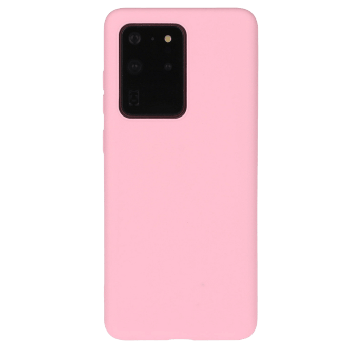 Mocaa Samsung Galaxy S20 Ultra Telefoonhoesje Slim-Fit  Roze