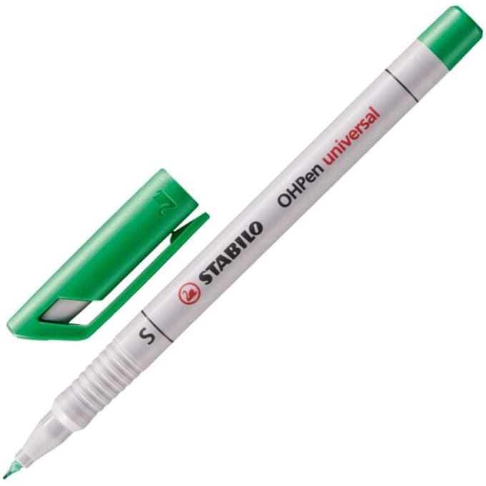 STABILO OHPen - Non-permanent - Superfine 0,4 mm - Groen - per stuk