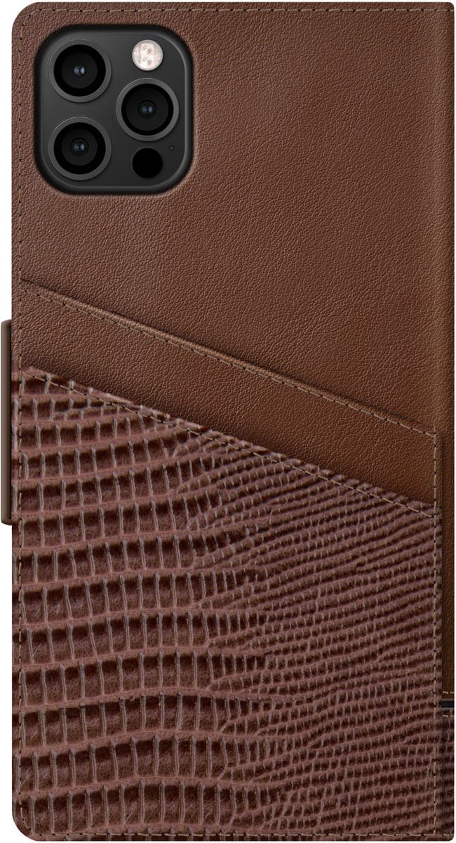 iDeal of Sweden Unity Wallet voor iPhone 12 Pro Max Wild Cedar Snake