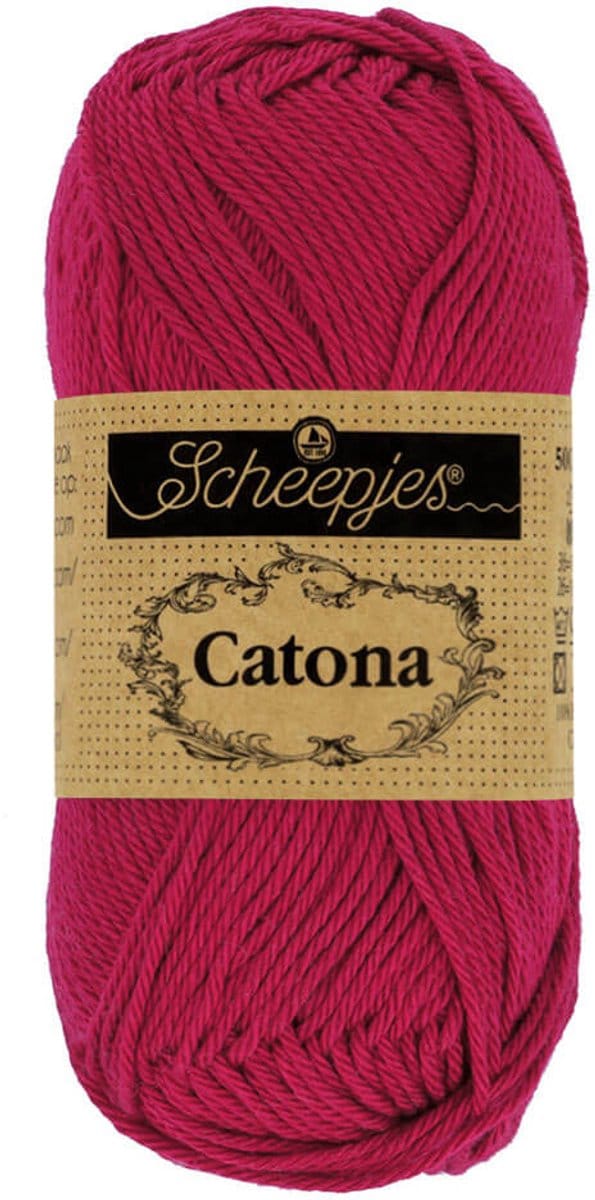 Scheepjes Catona 50 gram - 192 Scarlet