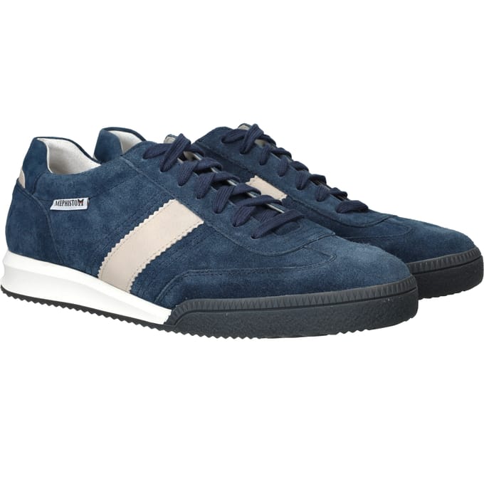 Mephisto Elyo Sneakers - Heren - Blauw - Maat:42