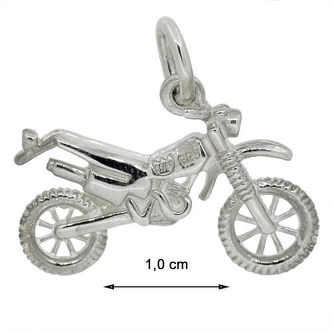 Blinx Jewels Zilveren Hanger Motorfiets