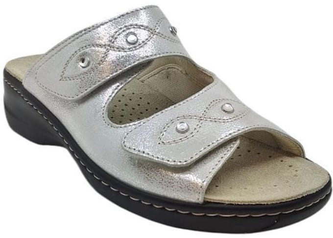 Hickersberger 2175 Silber | Hallux sandaal