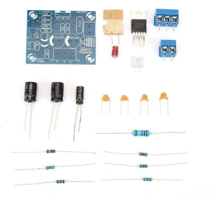 Audio Versterker Board - HiFi Module - DIY Project - Militaire Kwaliteit Printplaat - Compact Formaat