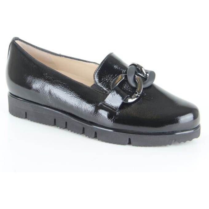 Hassia 301536-0100 dames instappers gekleed