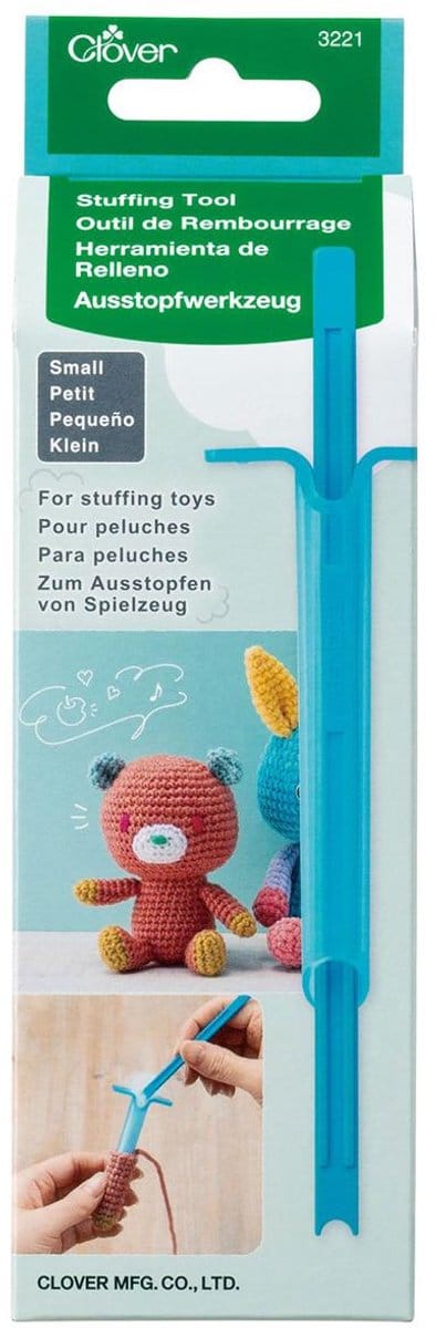 Clover Stuffing Tool - Vulgereedschap - Klein - Blauw