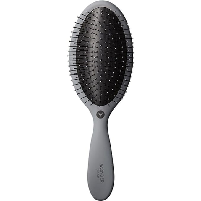 HH Simonsen Kammen & borstels Wonder Brush Cool Grey Platte paddle brushes Unisex