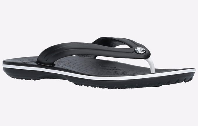 Crocs Crocband Flip Croslite Rubberen Zwarte Slippers
