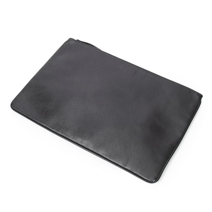 Logo Zip Clutch  Handtas