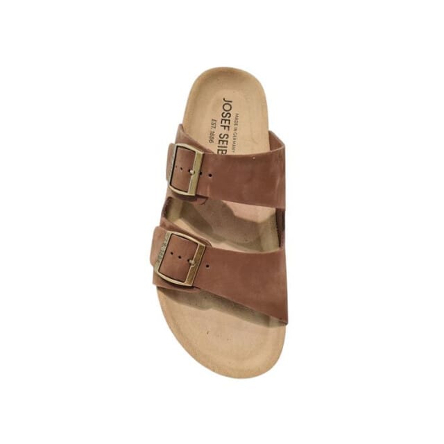 Josef Seibel - JOSEF 01 - Heren slippers - Kleur: Bruin - Maat: 48
