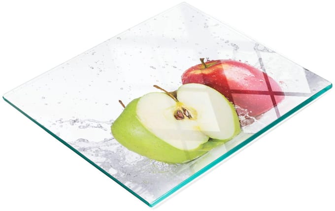 Multifunctionele decoratieve snijplank voor de keuken, gehard appelwater, 60x52 cm