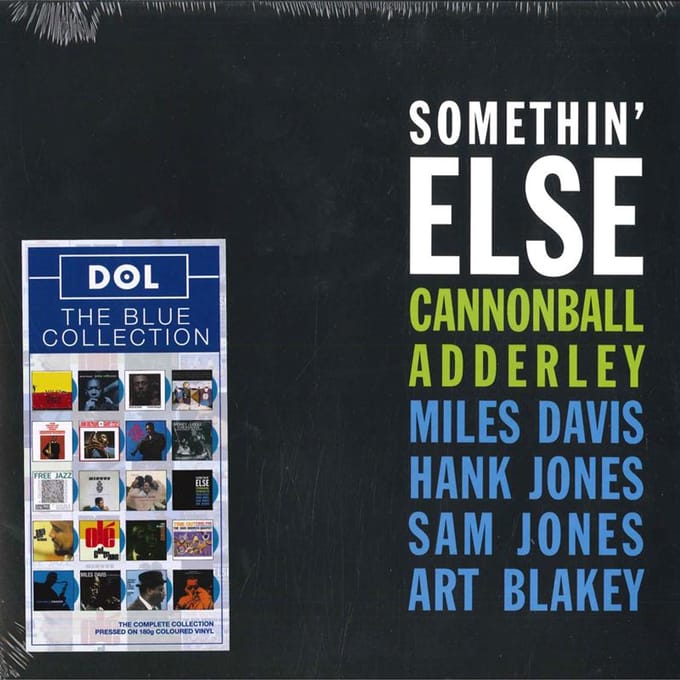 LP Plaat CANNONBALL ADDERLEY - Somethin' Else DOL794HB DOL 2015 Europa Jazz white