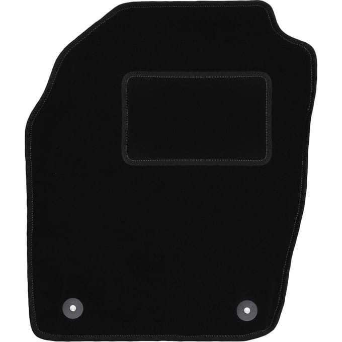 Bestuurdersmat zwart voor: Opel Agila A hatchback (2000-2007)