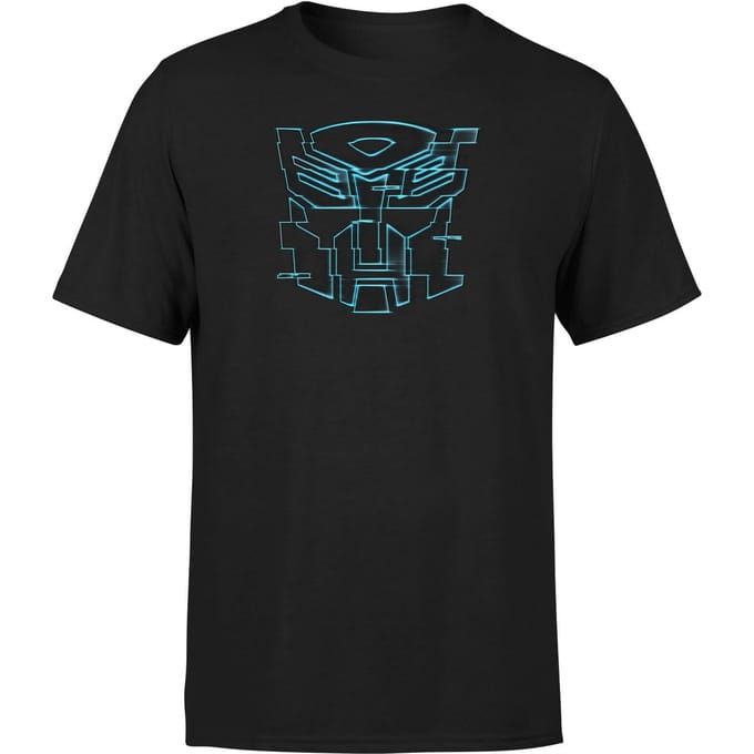 Transformers Autobot Glitch Unisex T-Shirt - Zwart - S