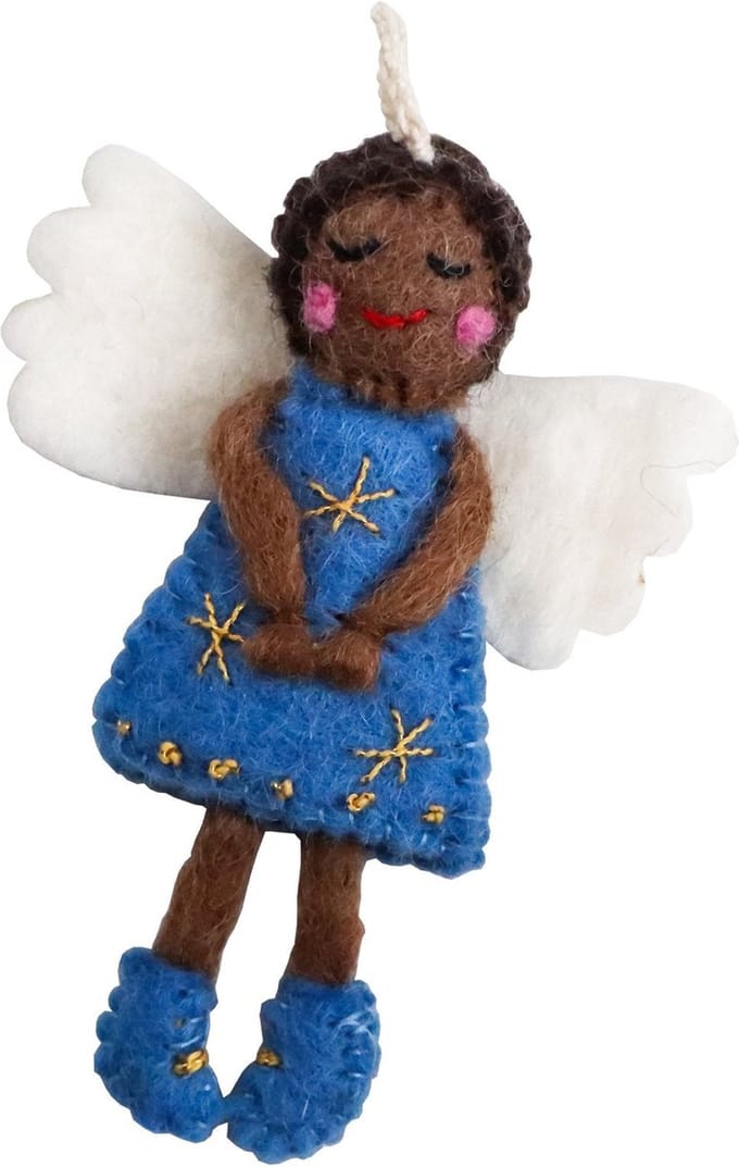 Return to Sender Beschermengel Angel of the world - Blauw
