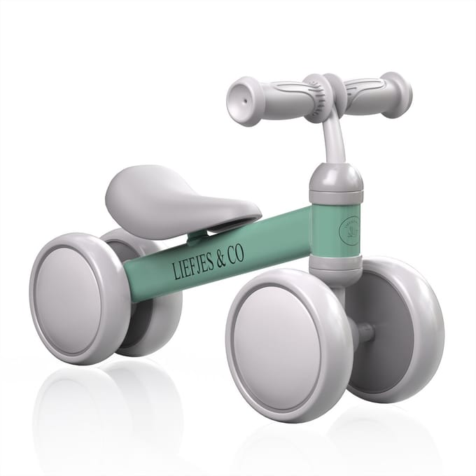 Liefjes & Co Loopfiets / Driewieler vanaf 1 Jaar Salliegroen