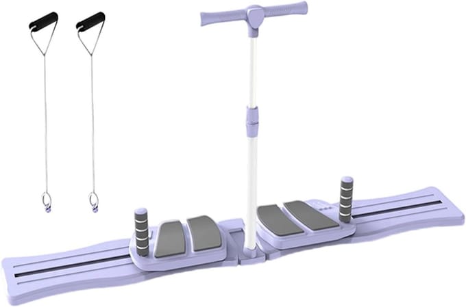 Pilates Board - Core Trainer - Buikspieren Trainen - Opvouwbaar Ontwerp - 6953 cm - Paars