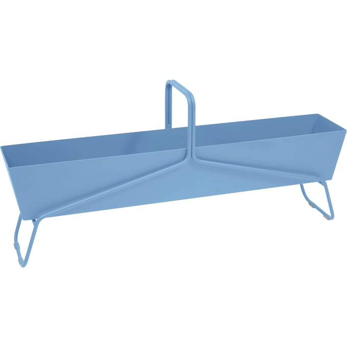 Fermob BASKET plantenbak - E1 Maya blauw - 54 x 119 x 34 cm