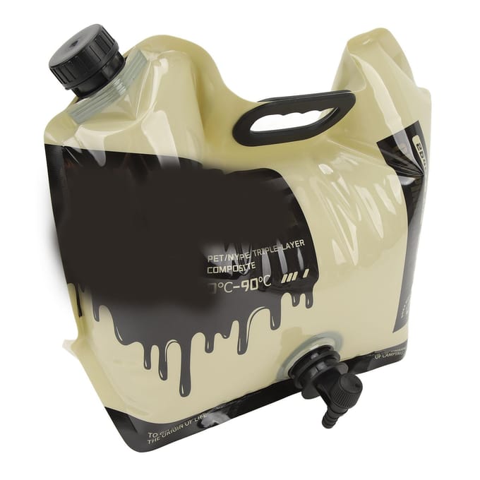 Sac Récipient d'Eau Pliable Grande Capacité Portable Réutilisable Pliant pour Voyage