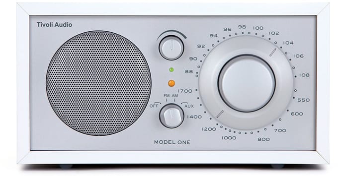 Tivoli Audio - Model One - FM/AM Radio - Wit/Zilver