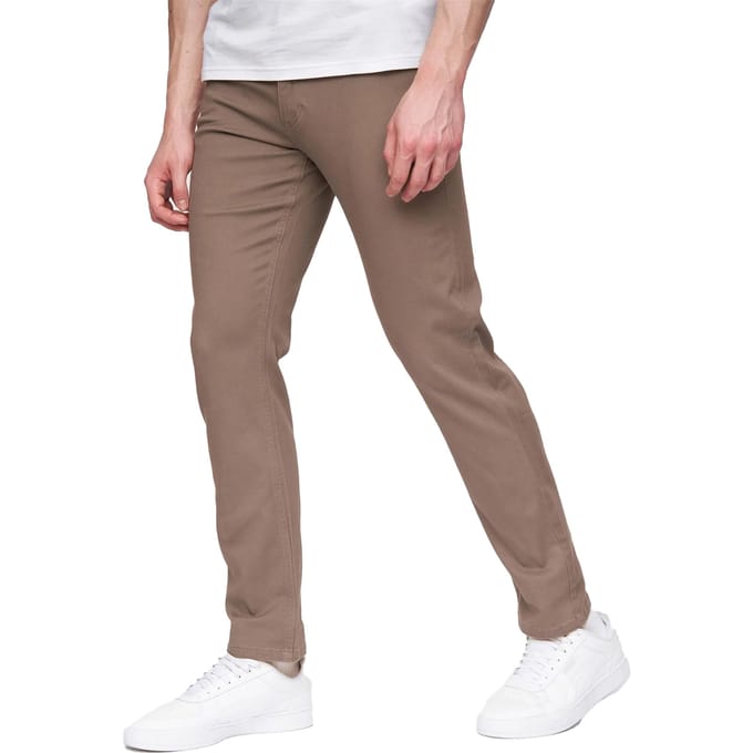 Henleys Heren Visit Chinos (Tan)