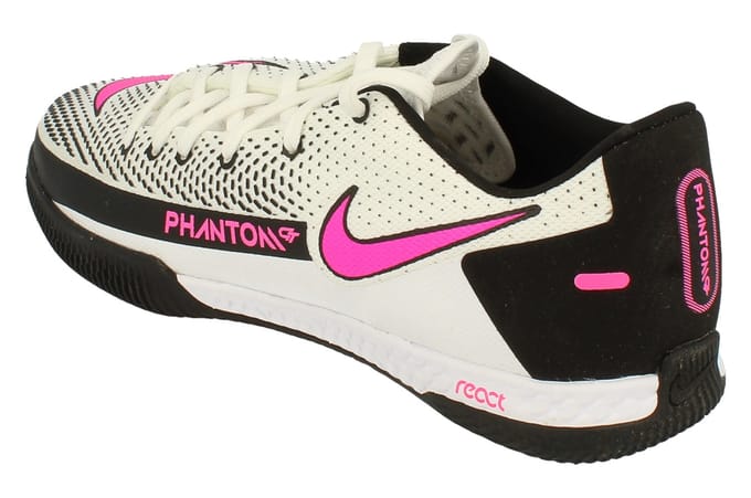 Nike React Phantom GT Pro IC Heren Voetbalschoenen Wit