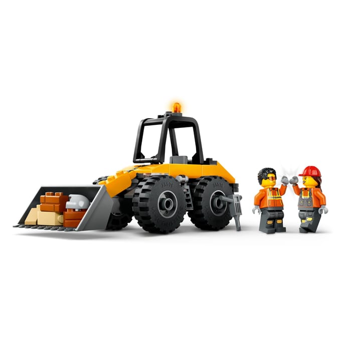 LEGO City Gele wiellader Voertuig Speelgoed voor Kinderen vanaf 4 jaar 60450