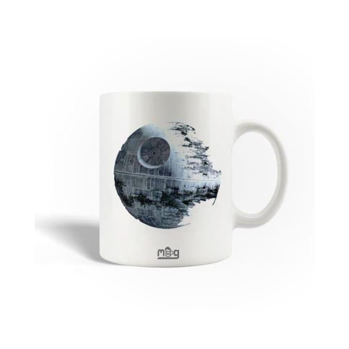 Mug en Céramique - Star Wars - Planète - 30cl - Compatible Lave-Vaisselle - Blanc