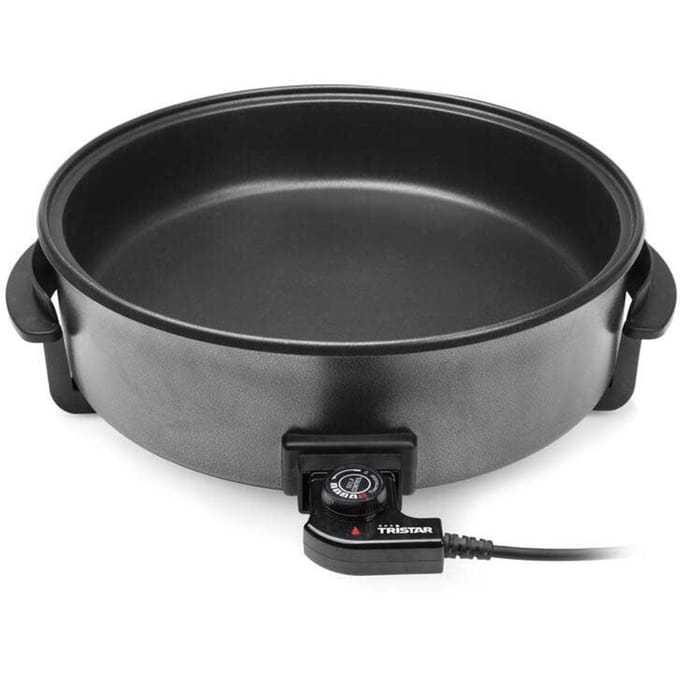 Tristar Elektrische hapjespan 1500W - PZ-9145 - Ø40cm Deksel - Maximale temperatuur 250⁰ C